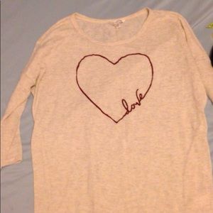 Charming Charlie half sleeve